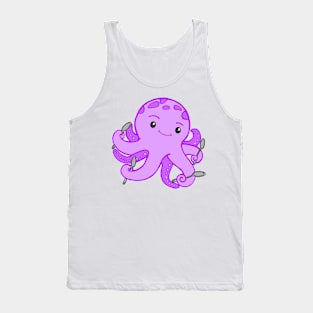 Spoonie Octopus (Purple) Tank Top